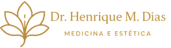 Imagem mostra o logo da empresa do Dr Henrique