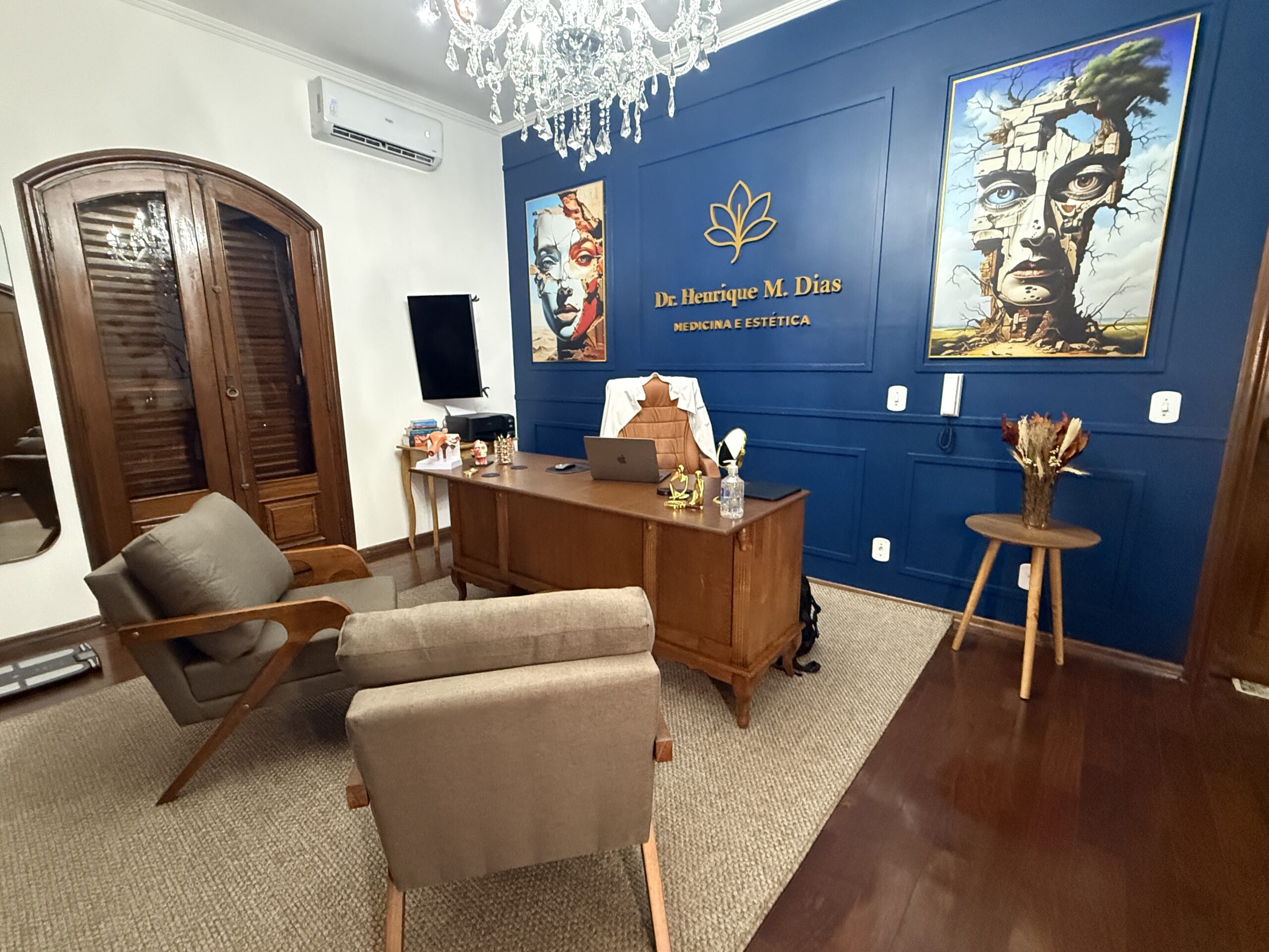 Imagem do consultório de estética do Dr Henrique